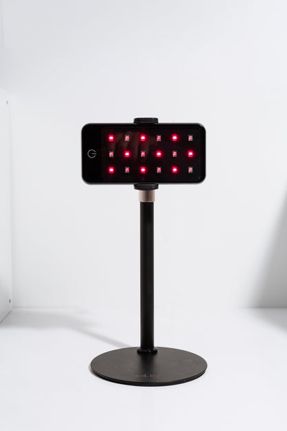 Glow: Portable Red Light Therapy Device - Slimmest Handheld Solution for On-the-Go Relief