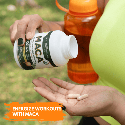 USDA Organic Maca Root Capsules by Mother Nature Organics