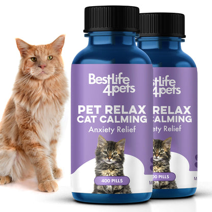 Pet Relax Anxiety and Stress Relief for Cats by BestLife4Pets