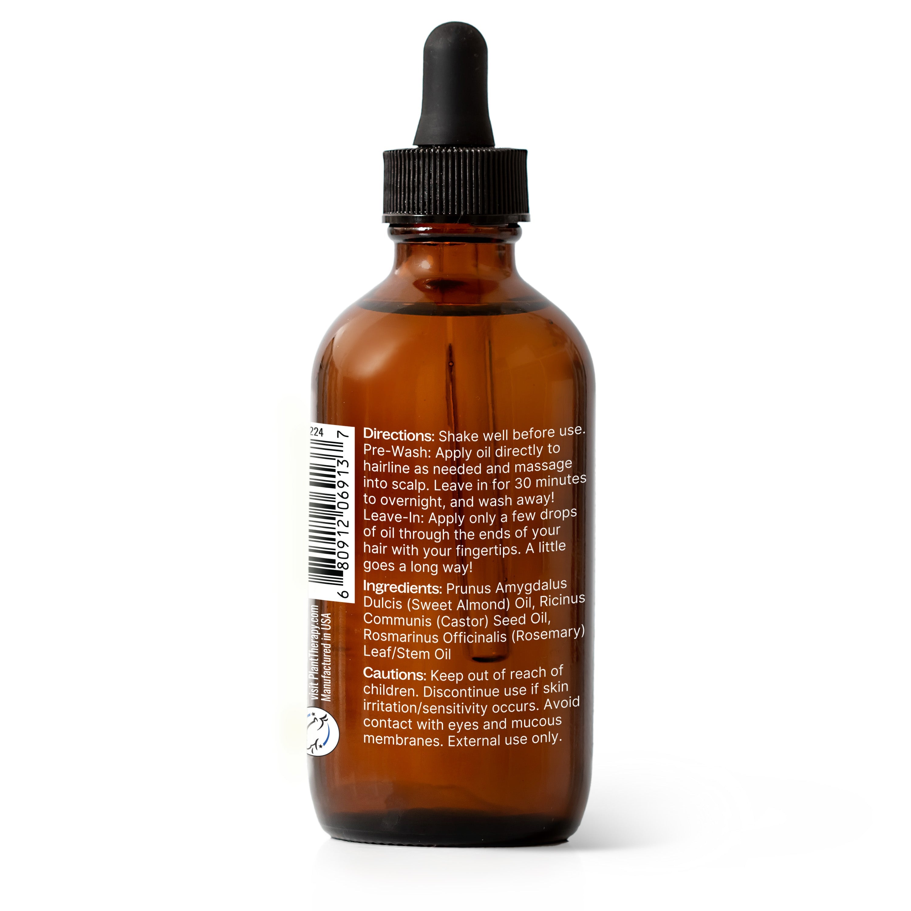 Rosemary & Castor Hair Oil by Plant Therapy