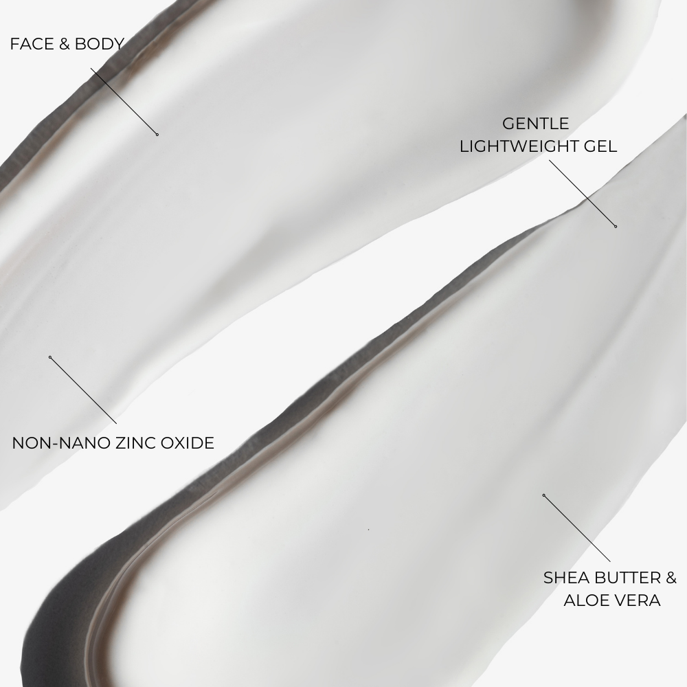 Clearly Zinq® SPF 60 Mineral Body Gel Sunscreen by Sonrei