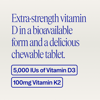 High Potency Vitamin D3 & K2