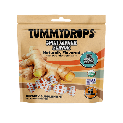 No Sugar Ginger Tummydrops, 33 ct