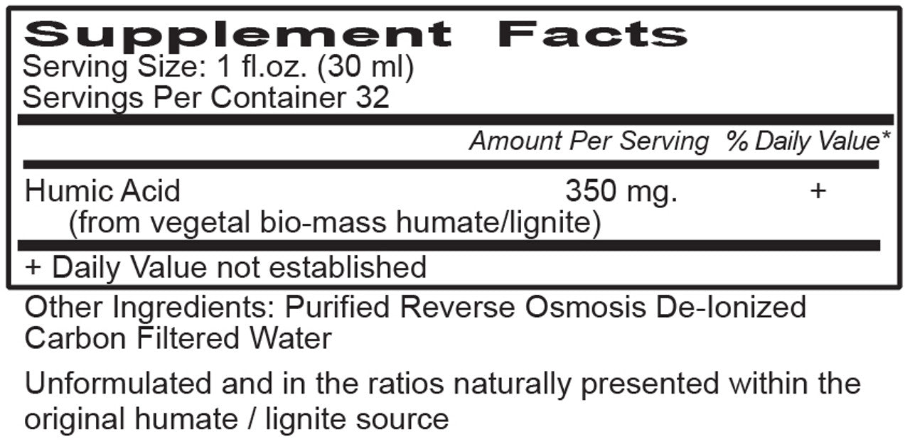 Super Strength Humic Minerals Liquid, 32 Oz.