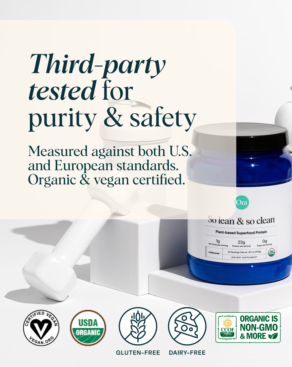 Organic Plant-based Protein Powder