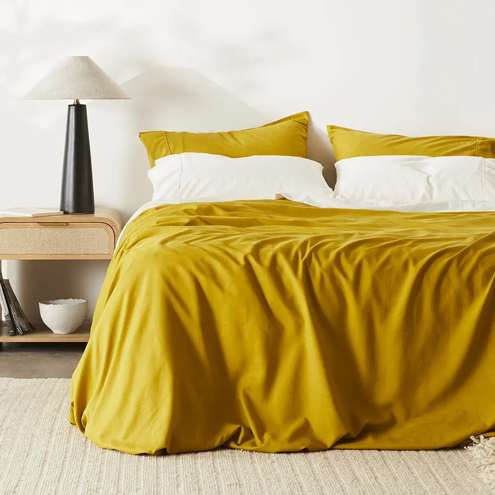 CleanBamboo Hemp™ Linen+ Duvet Cover by ettitude