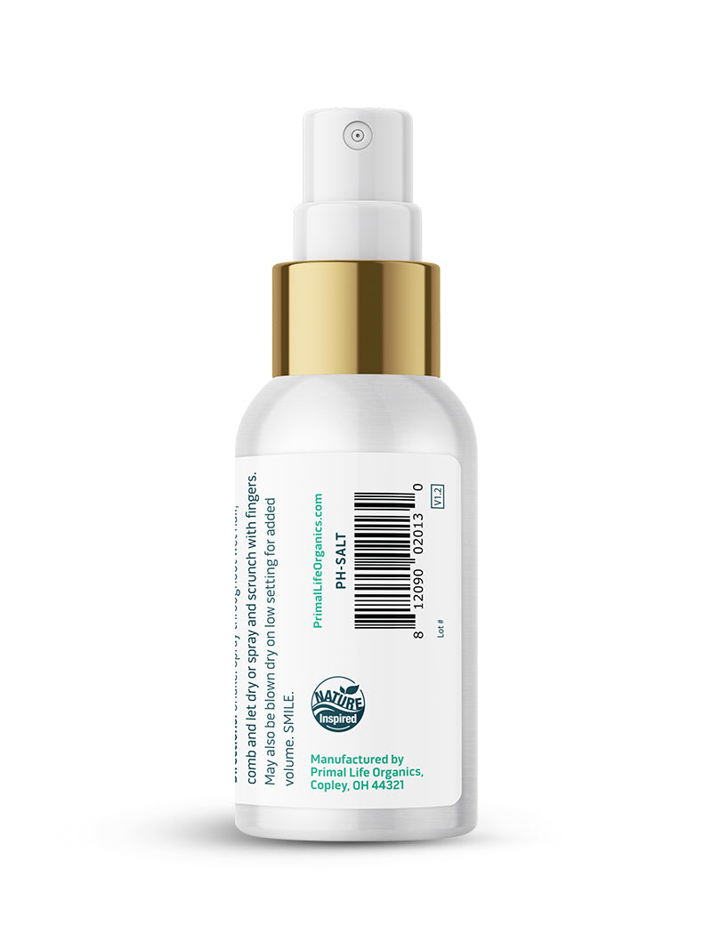 Salty Hair Texturizing Spray, 2.5 oz. by Primal Life Organic II LLC