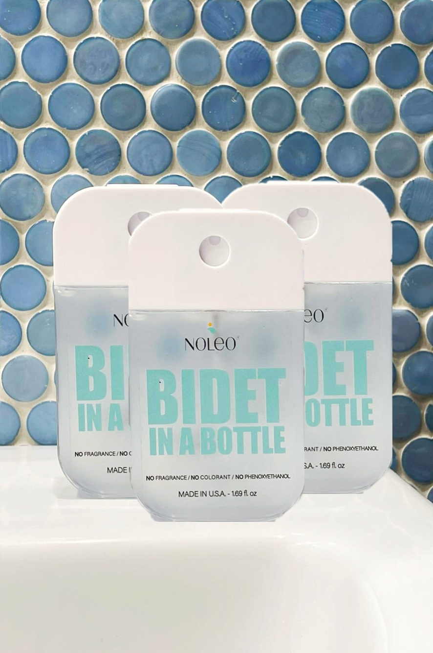 NEW - Bidet in a Bottle - the multipurpose personal wash (50ml / 1.69oz) by NOLEO