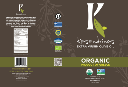 3L Can - Organic EVOO