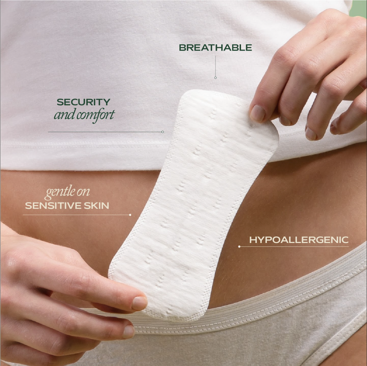 Organic Liners 3 Pack by Hempress Hygienics