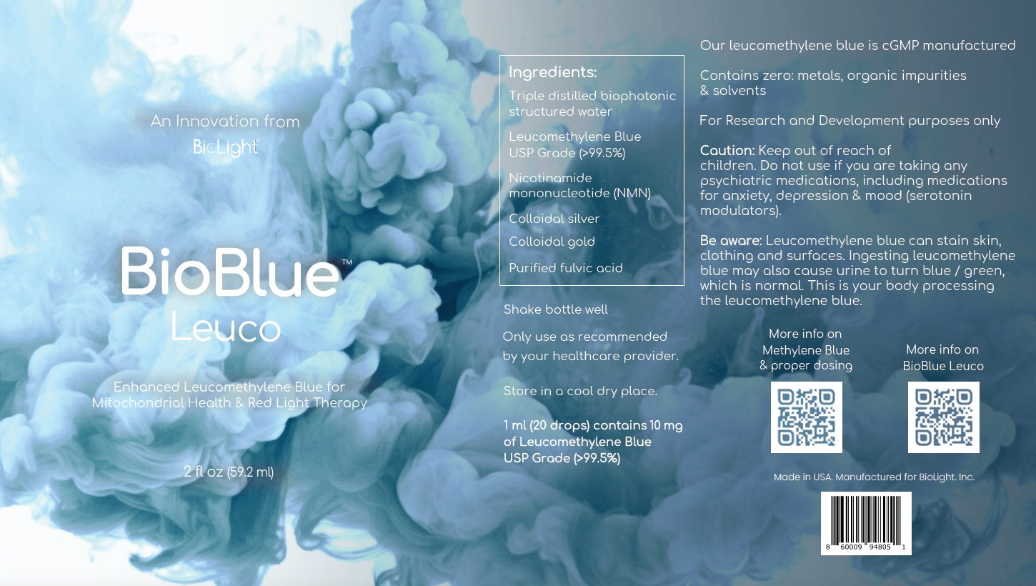 BioBlue Leuco: Support Mitochondrial Function with Leucomethylene Blue