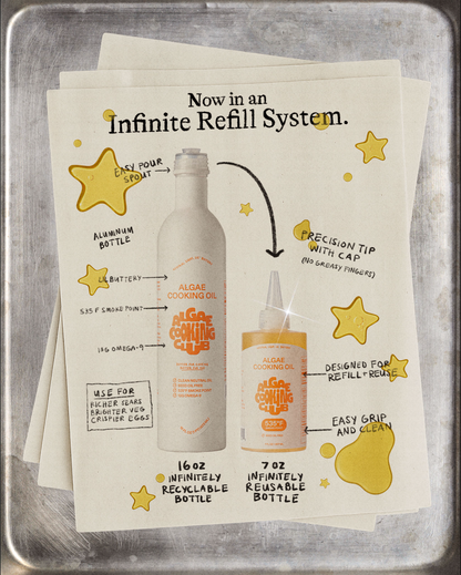 Algae Cooking Oil (Squeeze Bundle)