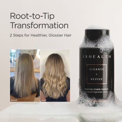 Purifying Vitamin Shampoo - Cleanse + Revive