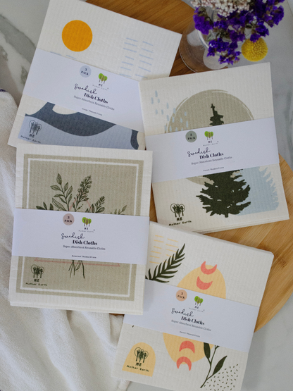 Reusable Swedish Dishcloths 3pk