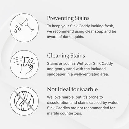Sink Caddy by Dorai Home | Quick-Drying Home Essentials