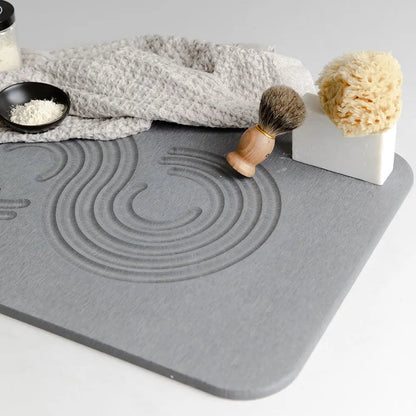 Bath Stone™ Mat - Zen + Sink Caddy Bundle by Dorai Home | Quick-Drying Home Essentials