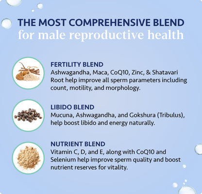 MEN’S FERTILITY SUPPORT by Osh Wellness