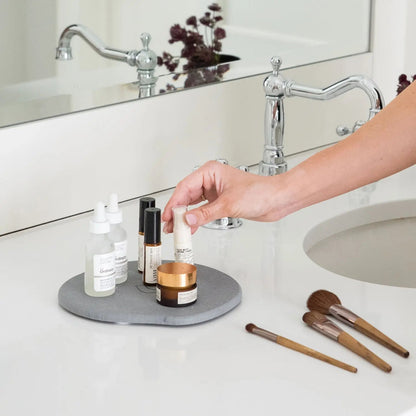 Stone Saucer - 2 Small by Dorai Home | Quick-Drying Home Essentials