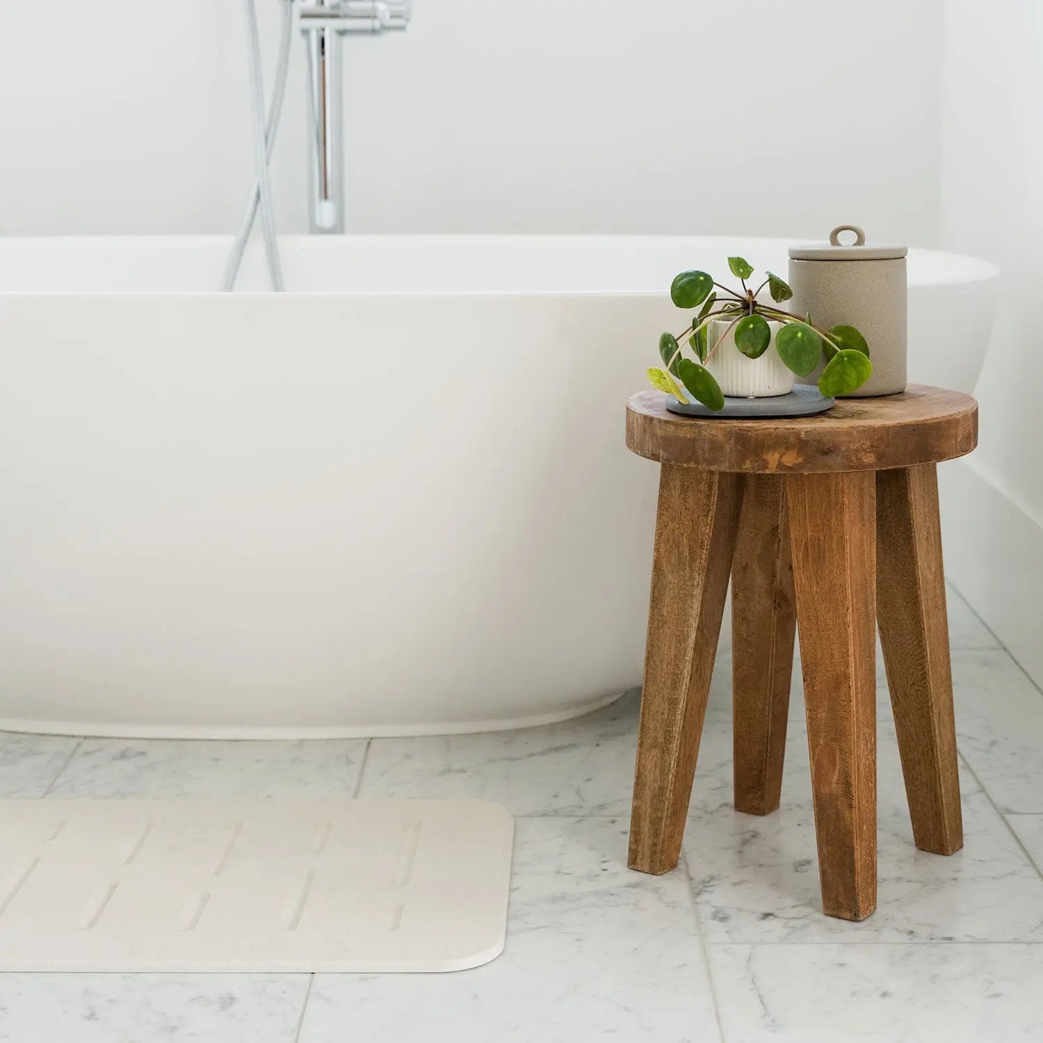 Stone Saucer - 2 Small by Dorai Home | Quick-Drying Home Essentials