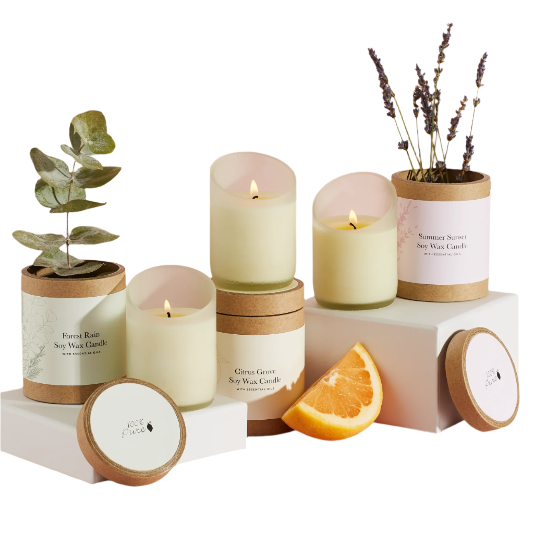 Citrus Grove Soy Wax Candle