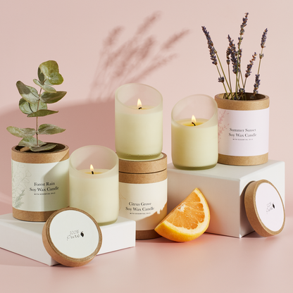 Citrus Grove Soy Wax Candle