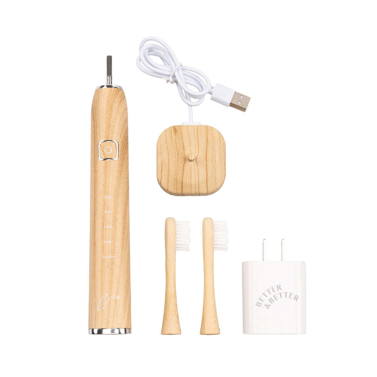 Bamboo Sonic Brushing Set by Better & Better