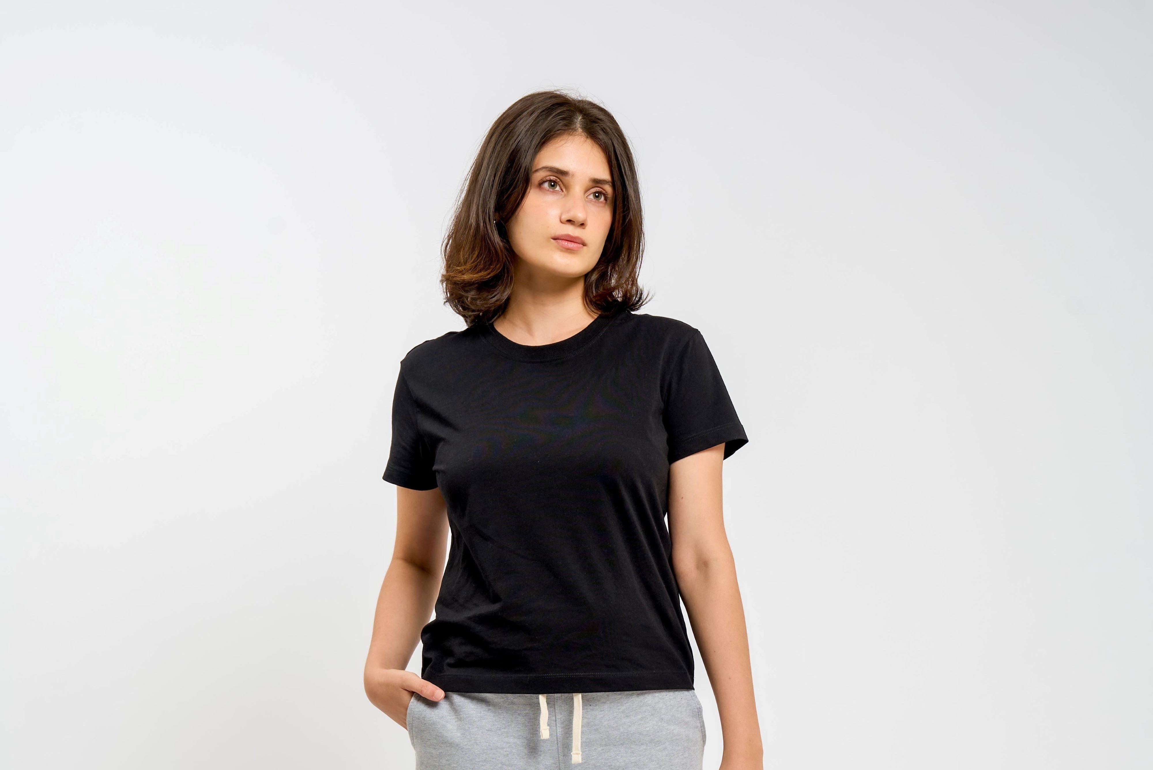 Organic Cotton Cropped T-Shirt
