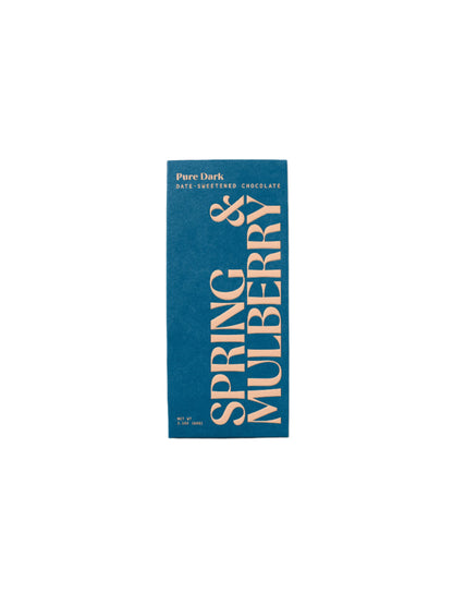 Spring & Mulberry Chocolate Pure Dark by Farm2Me