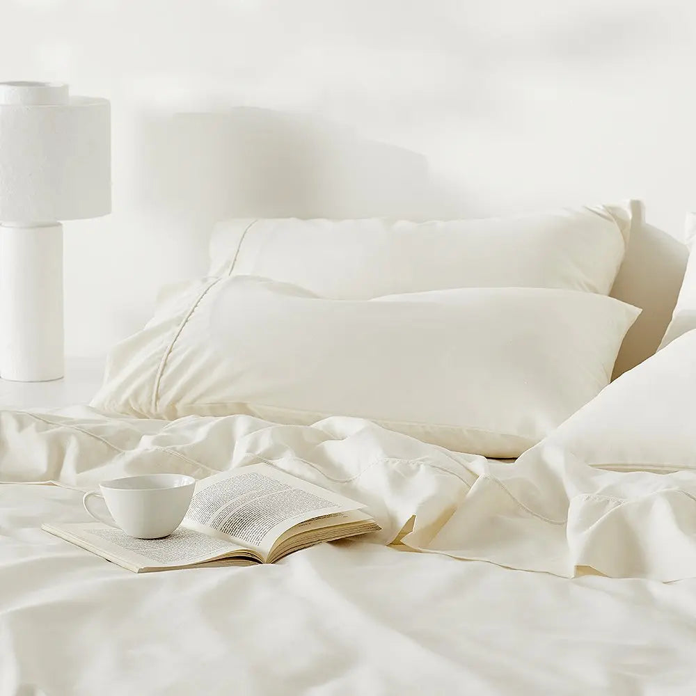 CleanBamboo Hemp™ Linen+ Duvet Cover by ettitude