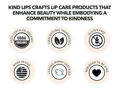 Sweet Mint Organic Lip Balm by Kind Lips