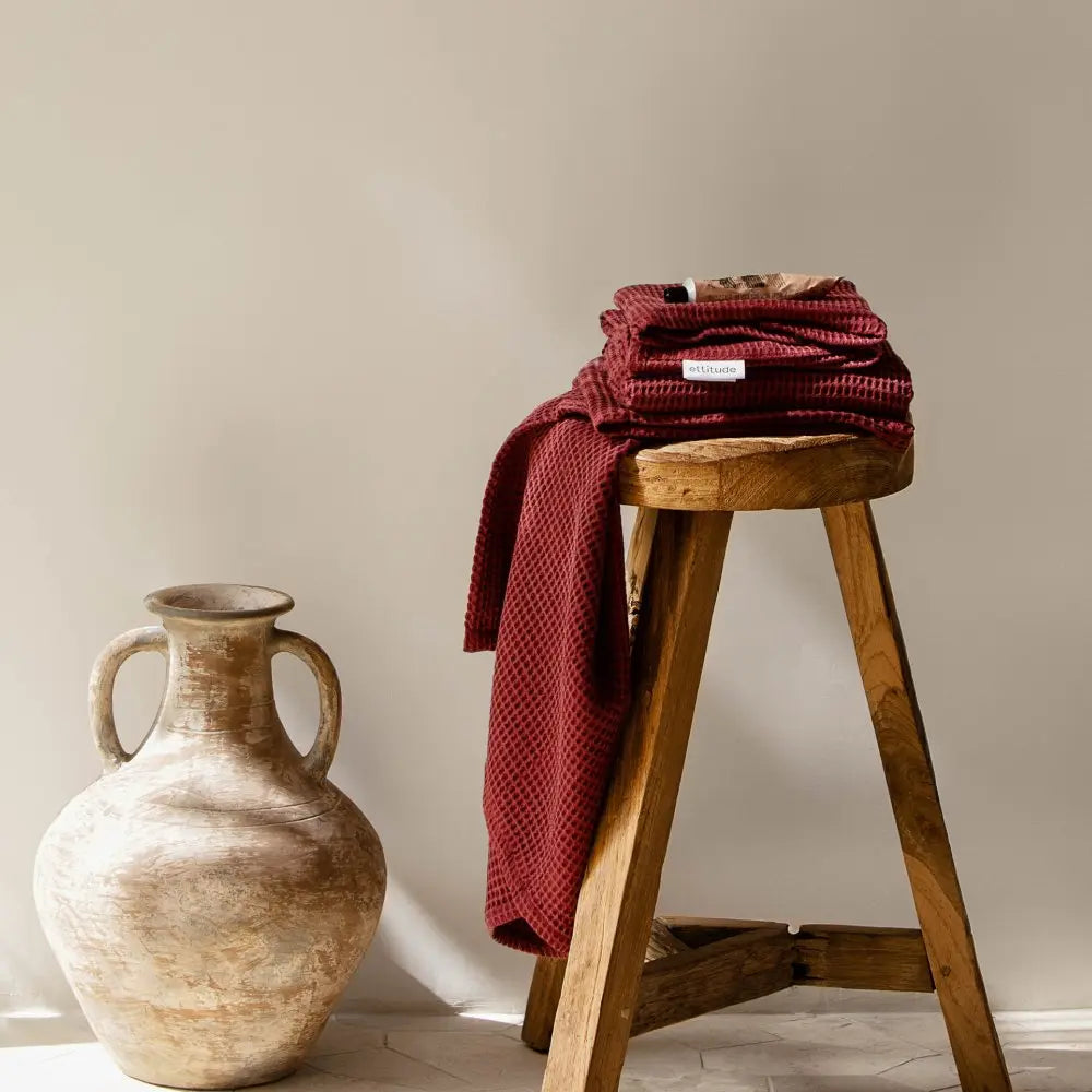 CleanBamboo® Waffle Towel Set by ettitude