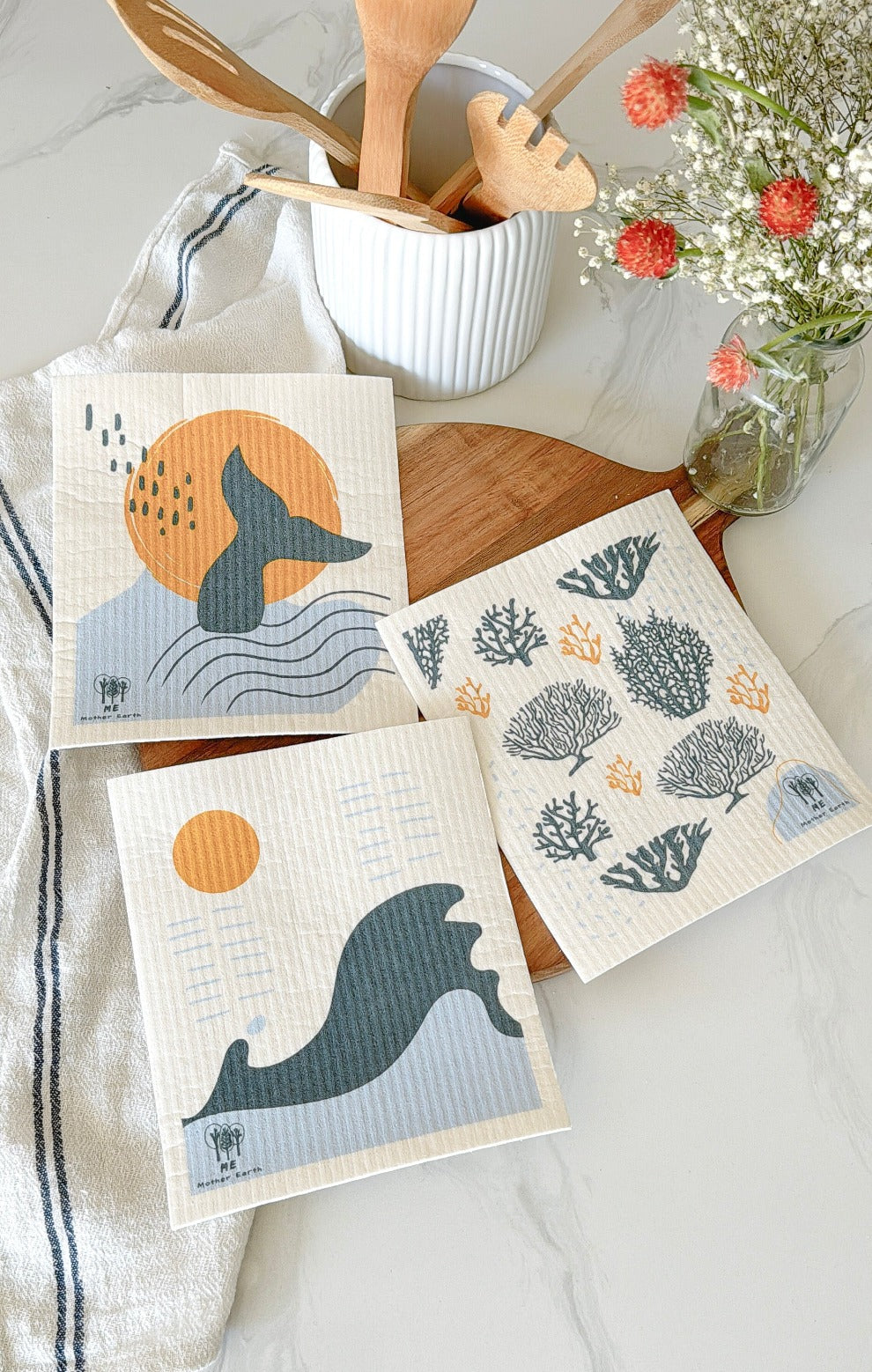 Reusable Swedish Dishcloths