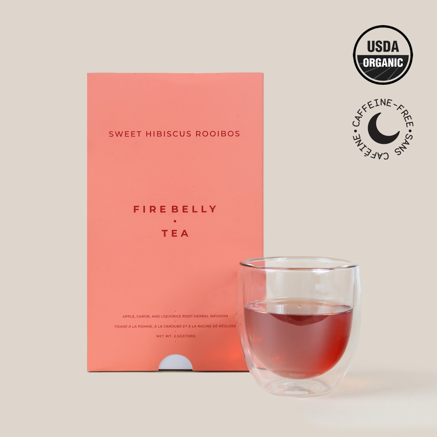 Sweet Hibiscus Rooibos by Firebelly Tea