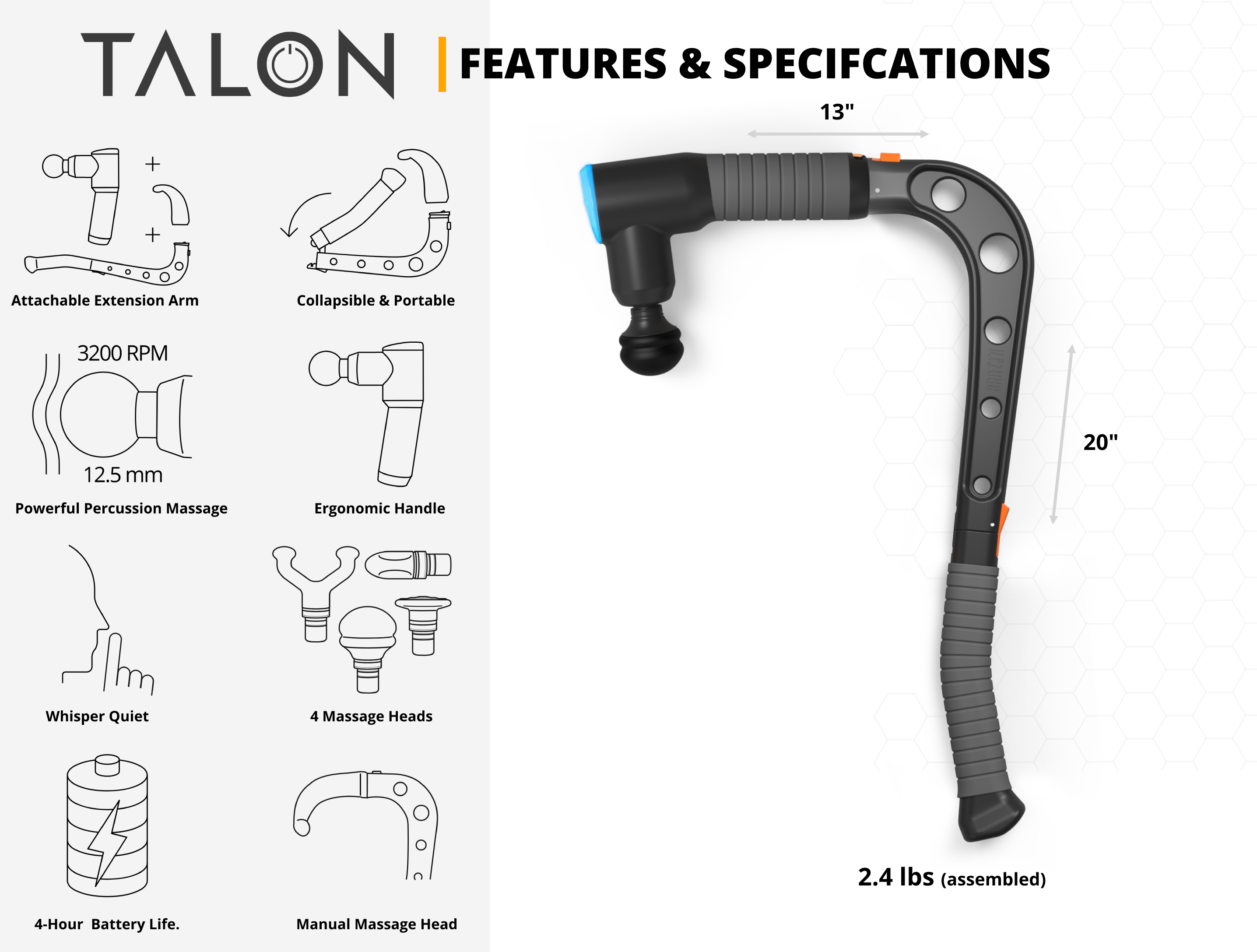 TALON Massager by Brazyn Life