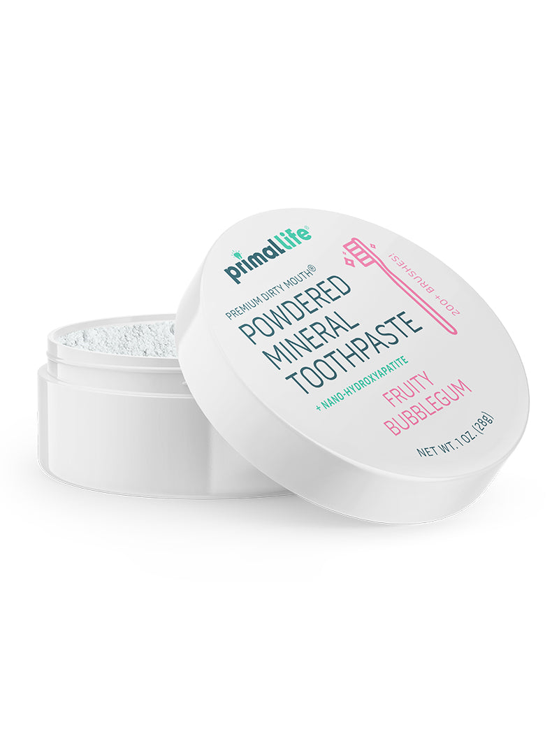 Toothpowder /  Powdered Mineral Toothpaste by Primal Life Organic II LLC