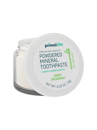 Toothpowder /  Powdered Mineral Toothpaste by Primal Life Organic II LLC