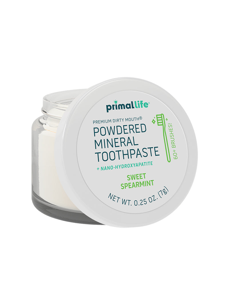 Toothpowder /  Powdered Mineral Toothpaste by Primal Life Organic II LLC
