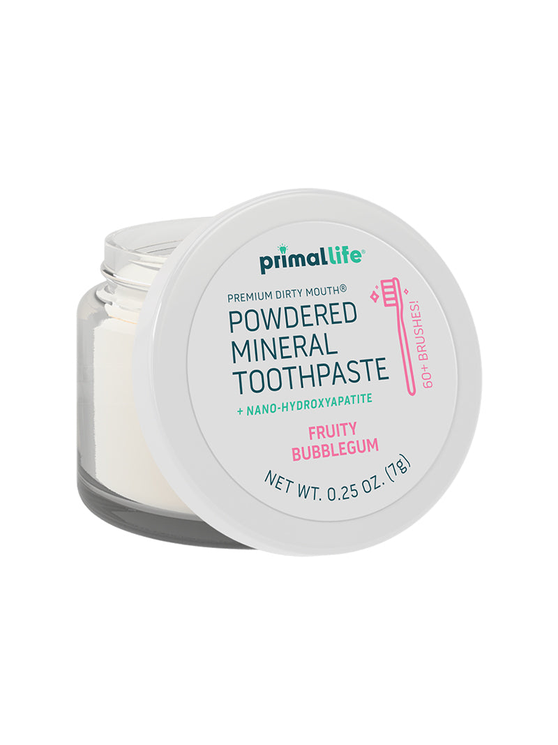 Toothpowder /  Powdered Mineral Toothpaste by Primal Life Organic II LLC