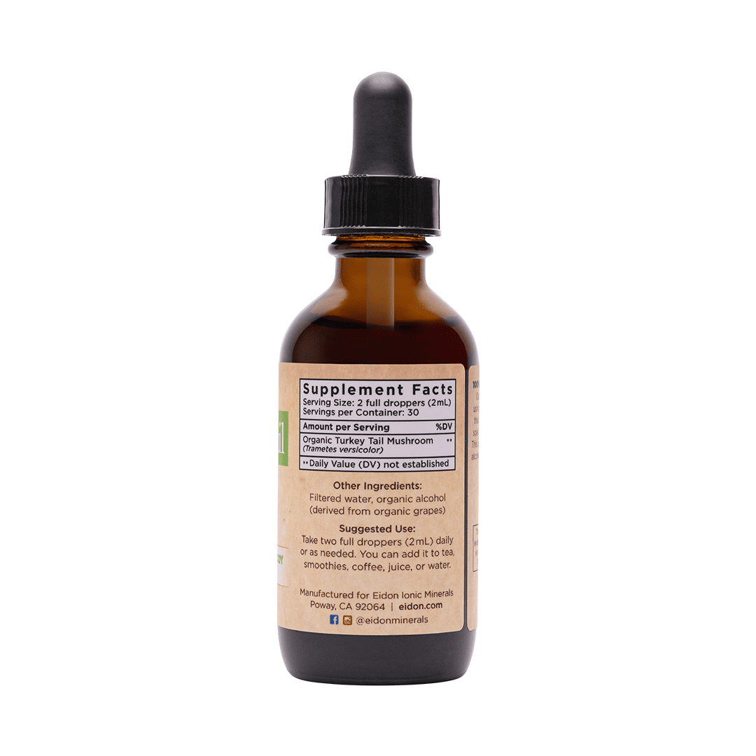 Turkey Tail Mushroom Liquid Supplement