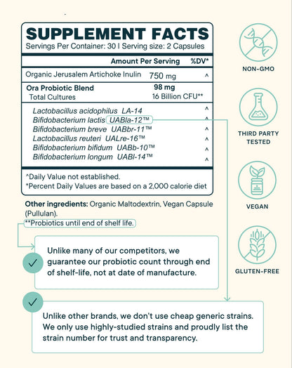 Probiotic + Prebiotic Daily Essential
