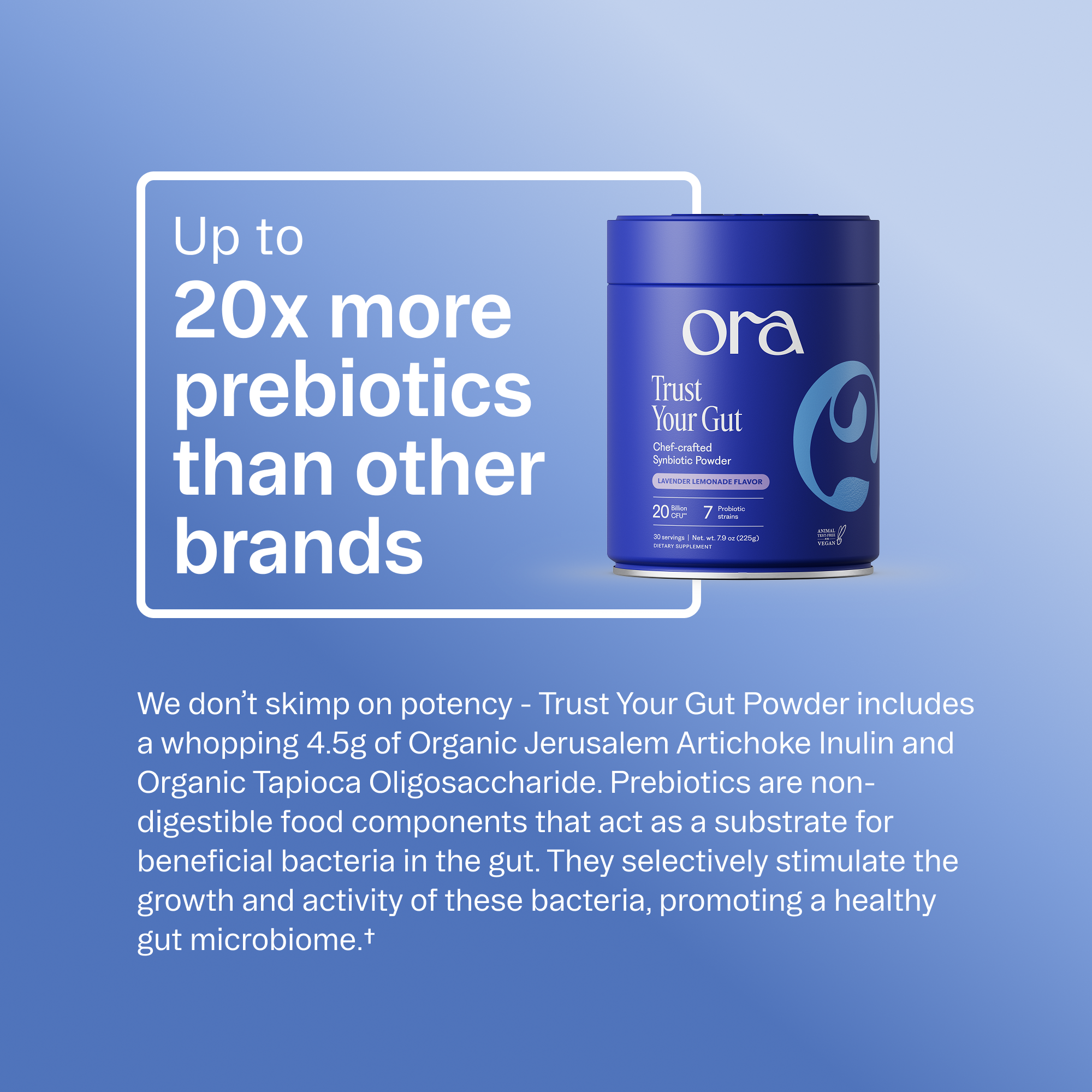 Organic Probiotics with Prebiotics Powder