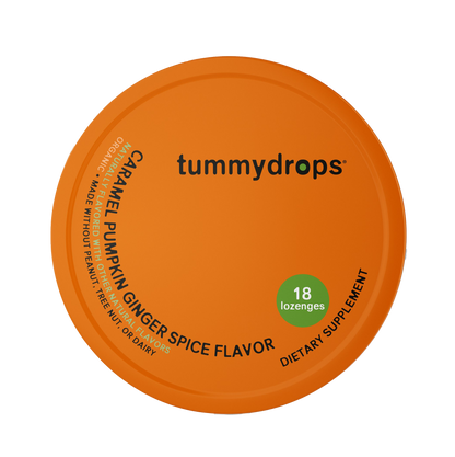 Caramel Pumpkin Ginger Tummydrops, 18 ct