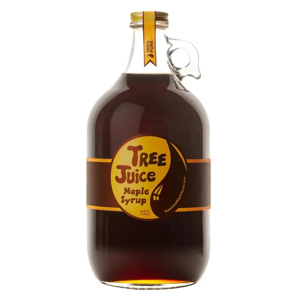 Tree Juice Maple Syrup - 6 bottles x 64 oz case by Farm2Me