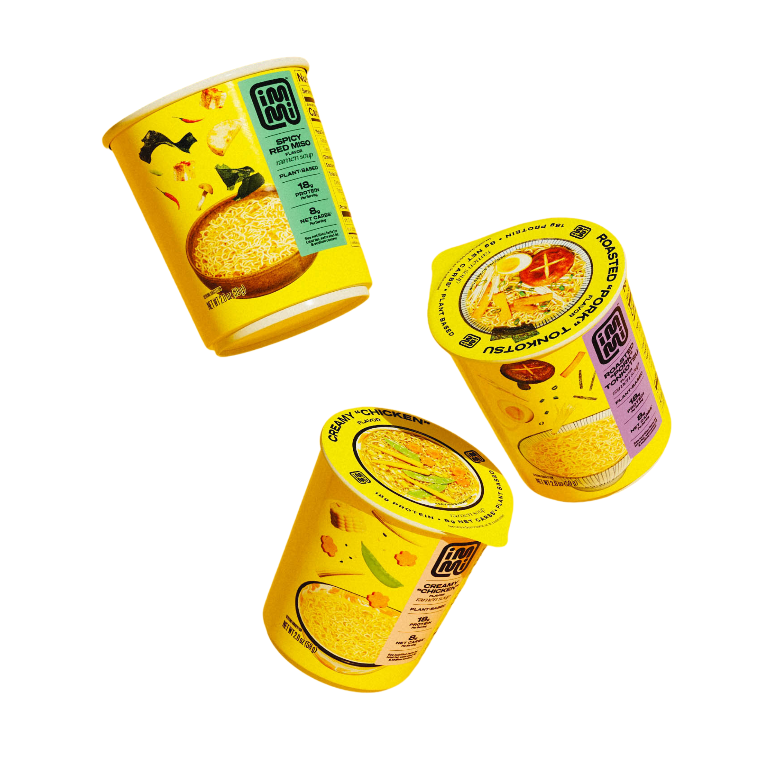 Creamy "Chicken" Cup Ramen by immi