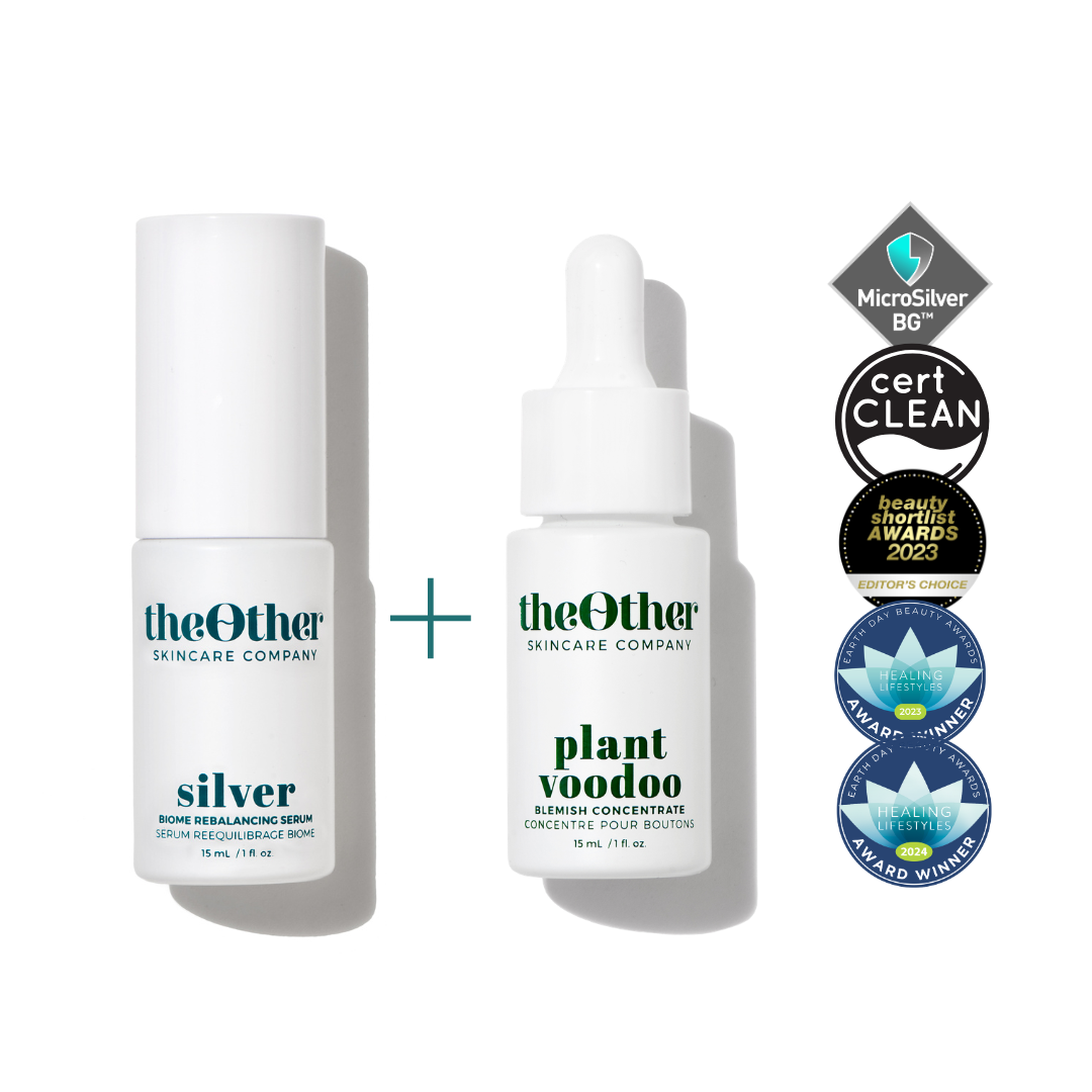 Starter Duo For Hormonal Acne Management (mini sizes)