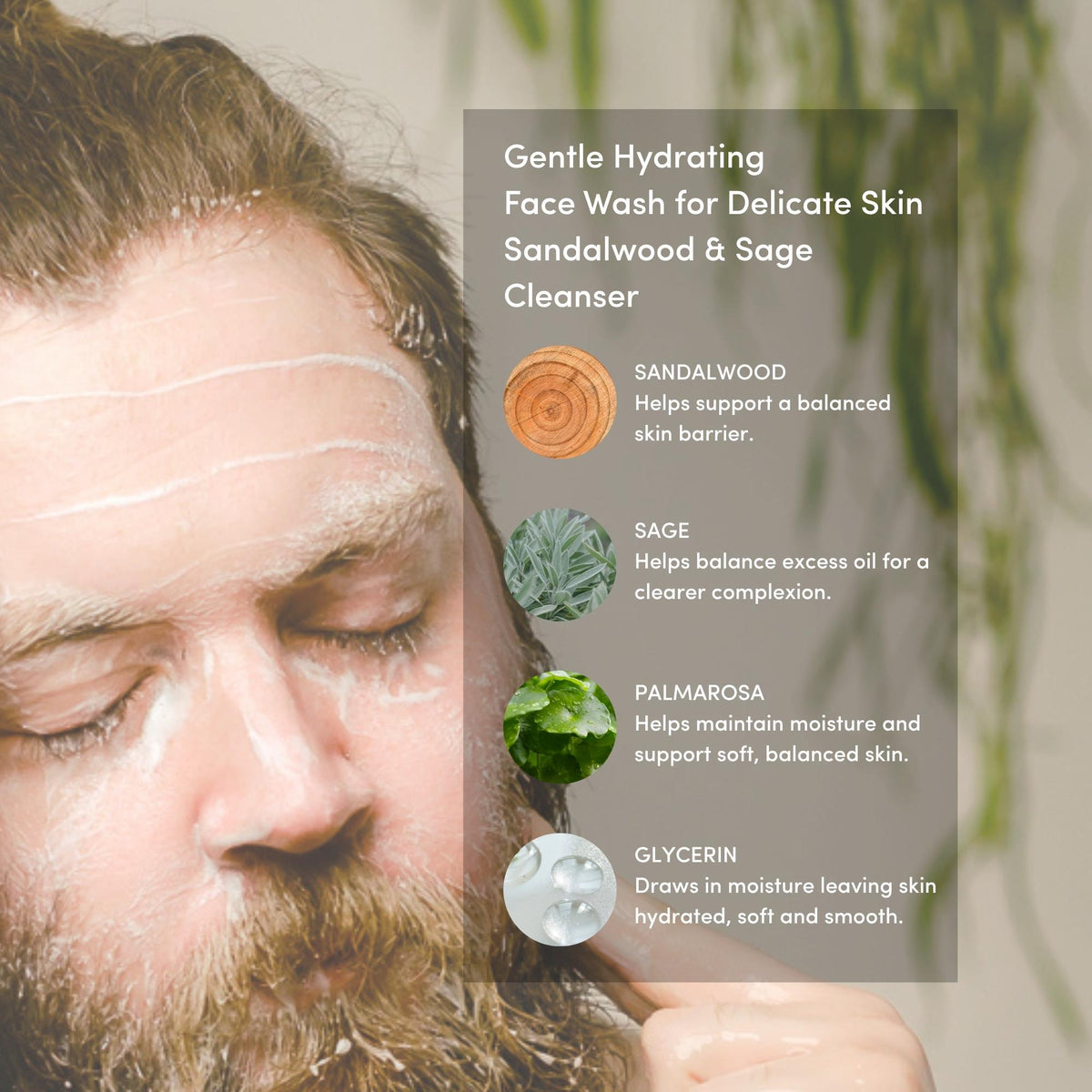 Soothing Daily Facial Wash for Dry & Sensitive Skin