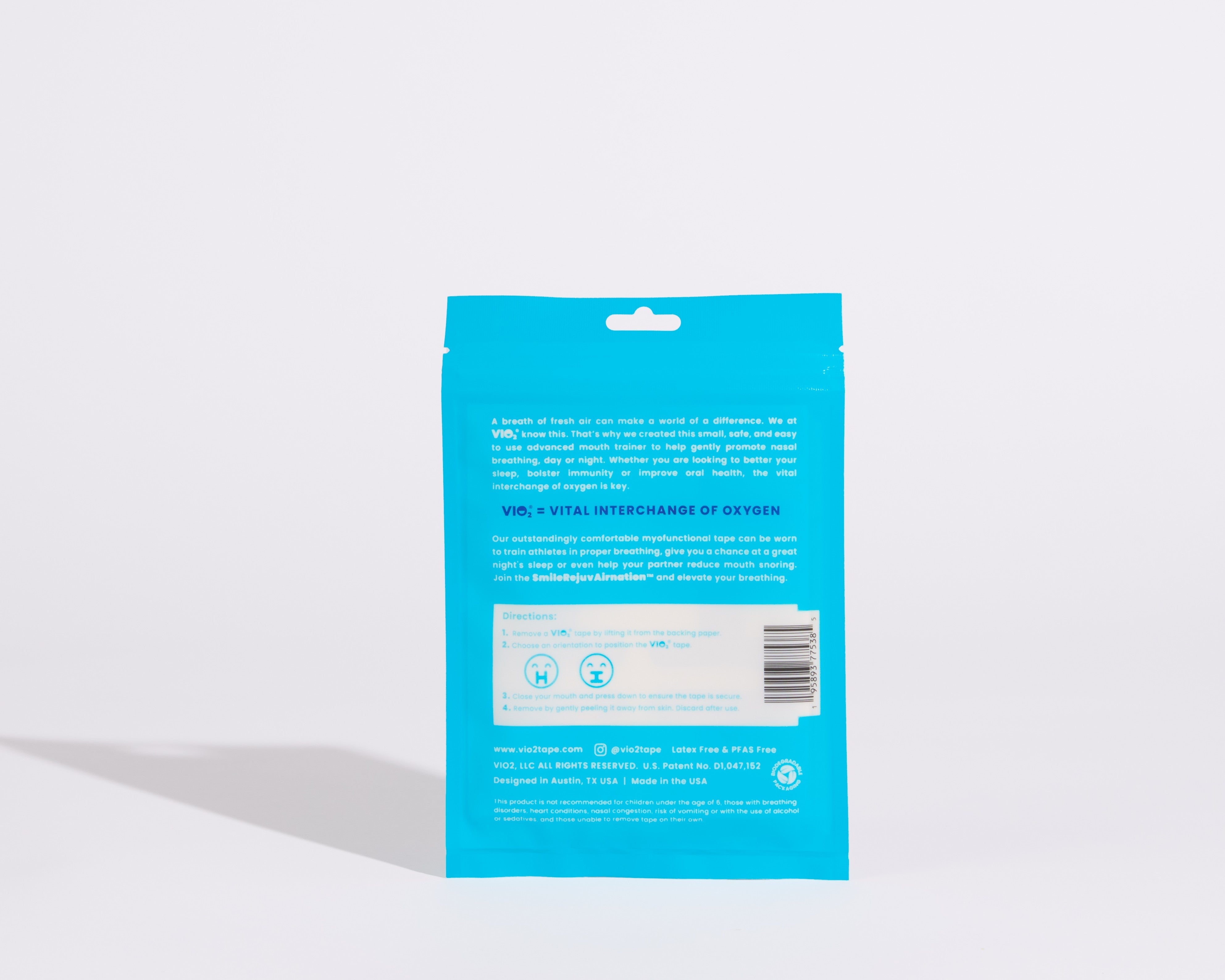 VIO2™ Unscented Mouth Tape