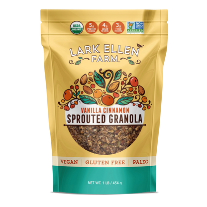 Vanilla Cinnamon Sprouted Granola (Grain-Free)