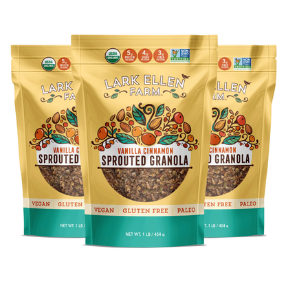 Vanilla Cinnamon Sprouted Granola (Grain-Free)