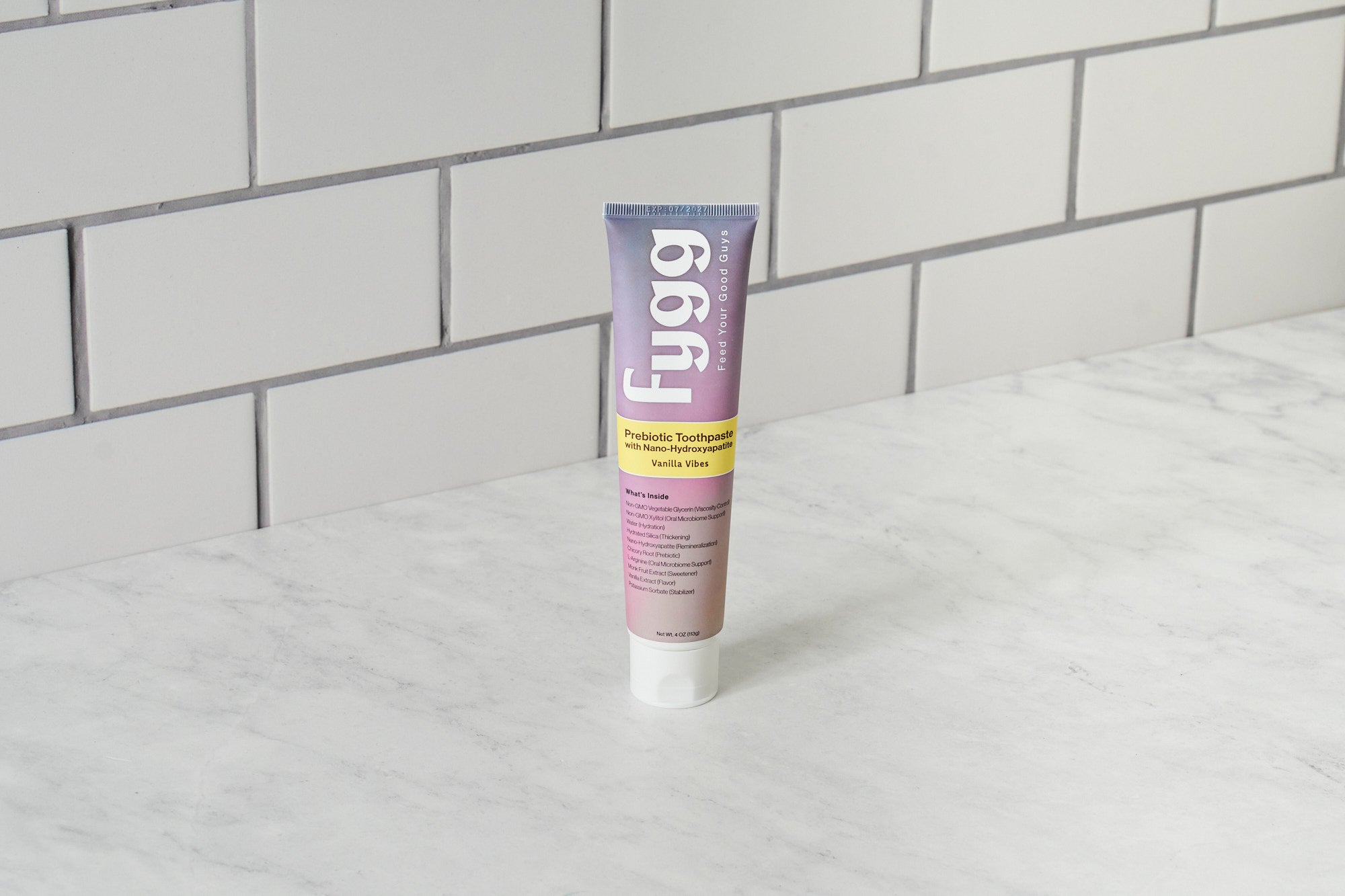 Nano-Hydroxyapatite Toothpaste with Prebiotics | Vanilla Vibes